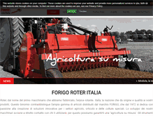 Tablet Screenshot of forigo.it